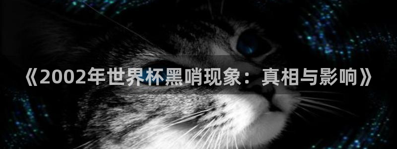 2026世界杯赛程表完整版：《2002年世界杯黑哨现象：真相与影响》